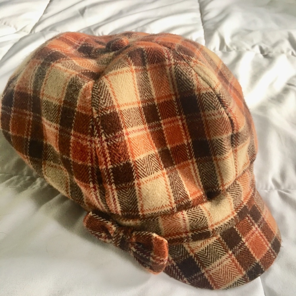 Plaid Newsboy Cap